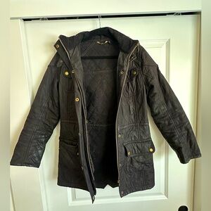 Barbour Quilted Puffer Jacket Black